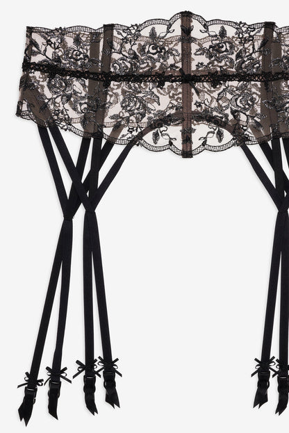 For Love and Lemons - Sonia Garter Belt - Black