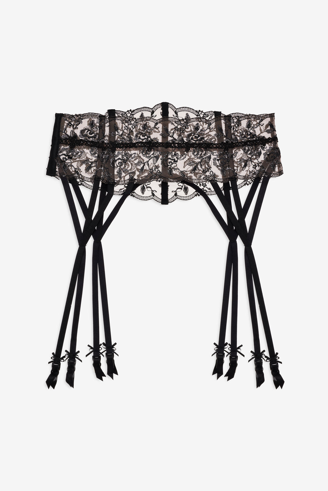 For Love and Lemons - Sonia Garter Belt - Black