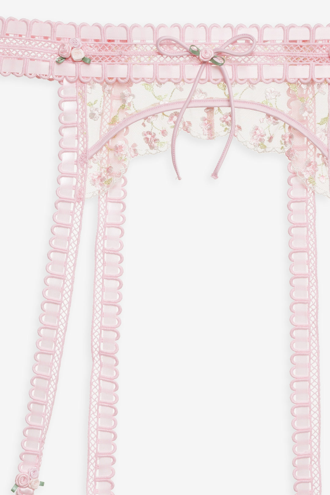 For Love and Lemons - Pinkaboo Garter Belt - Pink