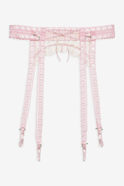 For Love and Lemons - Pinkaboo Garter Belt - Pink