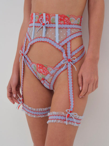 For Love and Lemons - First Crush Garter - Blue
