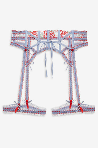 For Love and Lemons - First Crush Garter - Blue