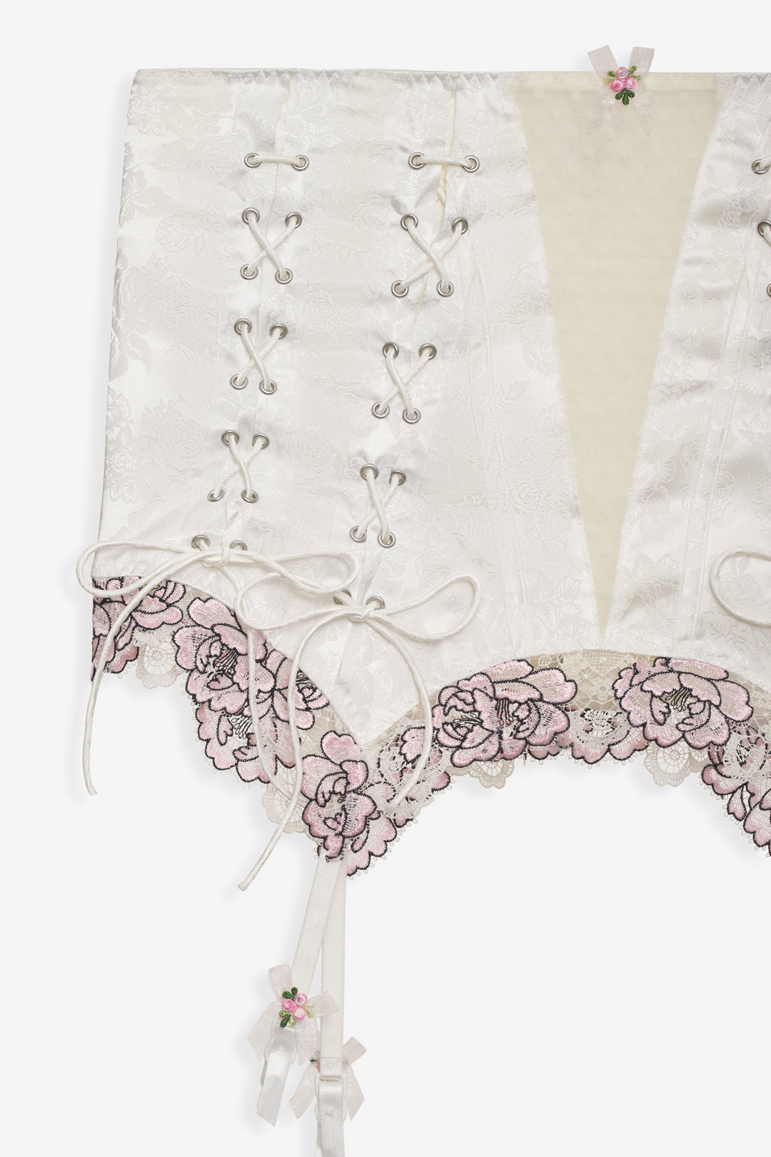 For Love and Lemons - Marit Garter Skirt - White