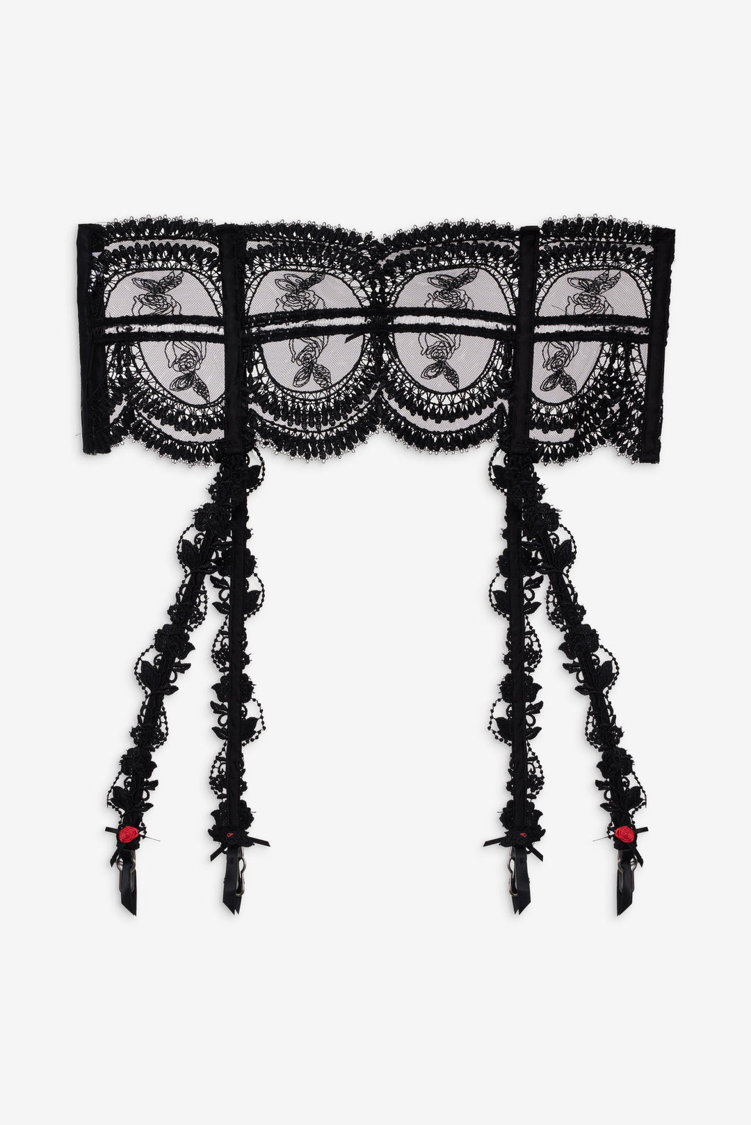 For Love and Lemons - Roxanne Garter Belt - Black