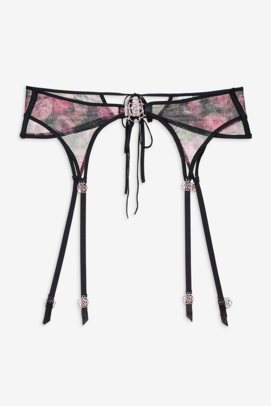 For Love and Lemons - Ciara Garter Belt - Black
