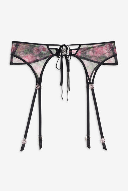 For Love and Lemons - Ciara Garter Belt - Black