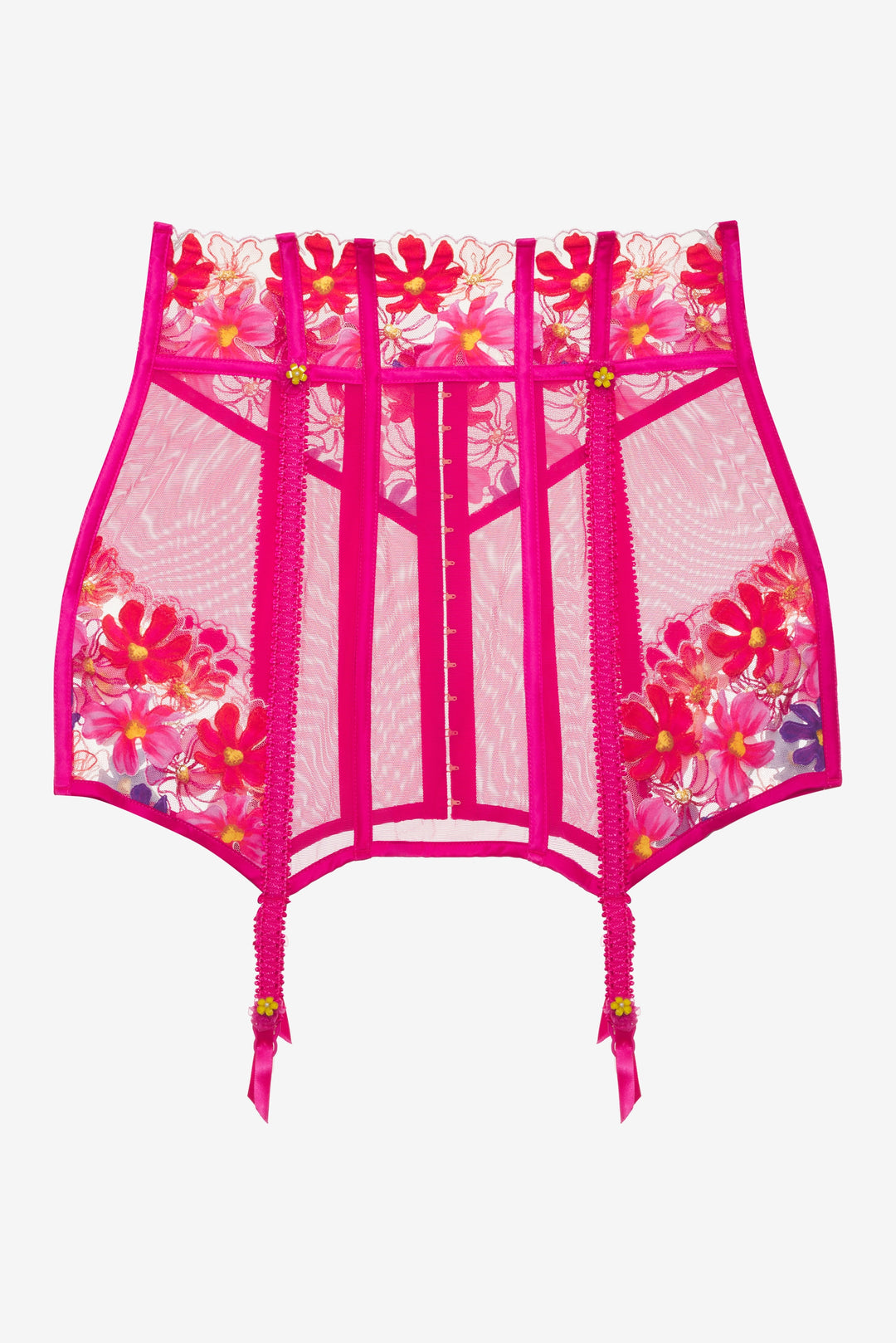 For Love and Lemons - Anemone Floral Garter Skirt - Pink