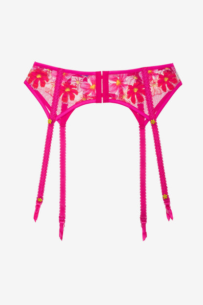 For Love and Lemons - Anemone Garter Belt - Pink