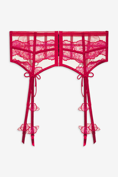 For Love and Lemons - Cordelia Garter Belt - Red