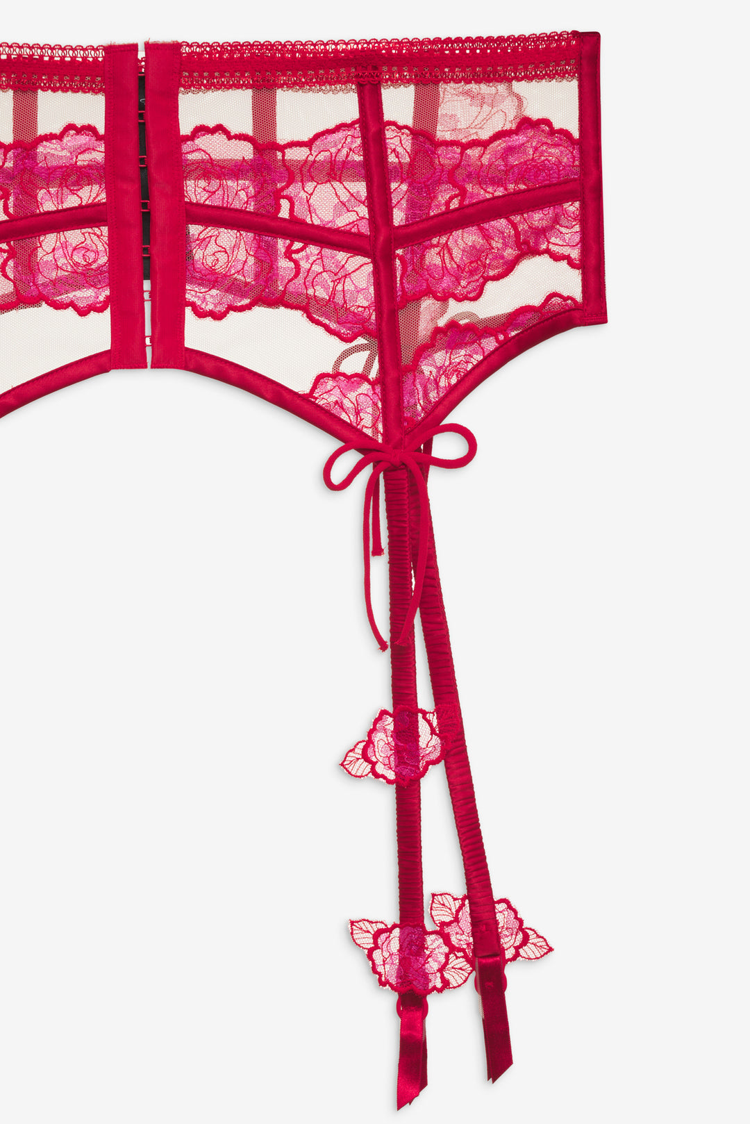 For Love and Lemons - Cordelia Garter Belt - Red