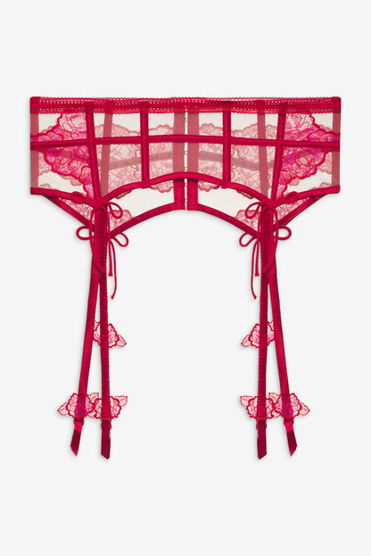 For Love and Lemons - Cordelia Garter Belt - Red