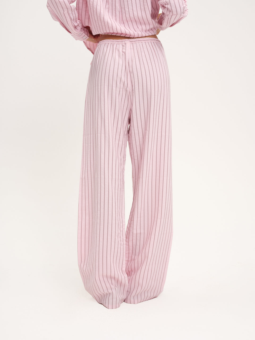 For Love and Lemons - Mindy Wide Leg Pant - Pink