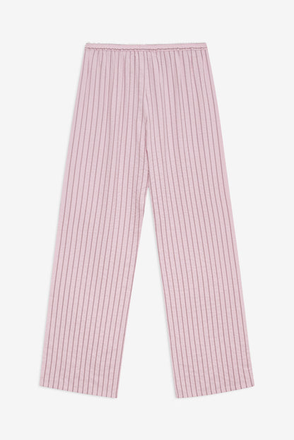 For Love and Lemons - Mindy Wide Leg Pant - Pink