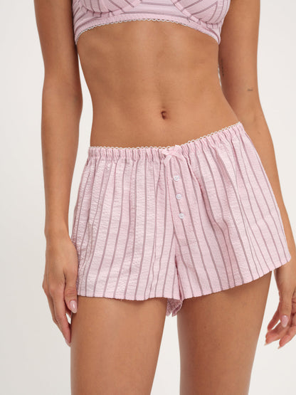For Love and Lemons - Mindy Boxer Short - Pink