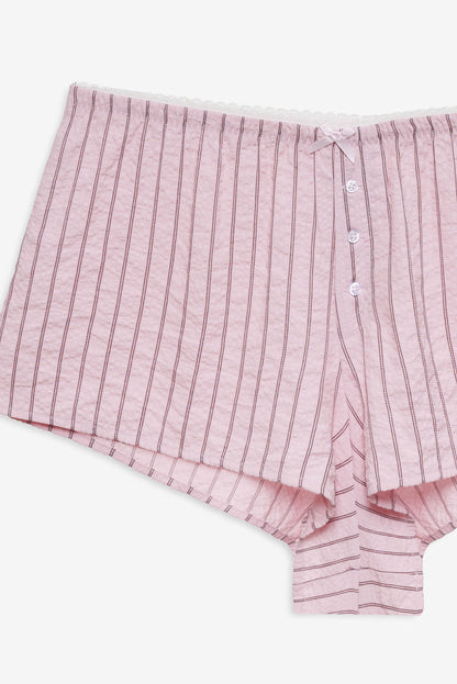 For Love and Lemons - Mindy Boxer Short - Pink