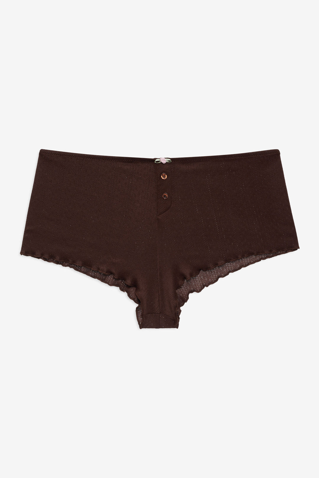 For Love and Lemons - Elliana Sleep Short - Chocolate