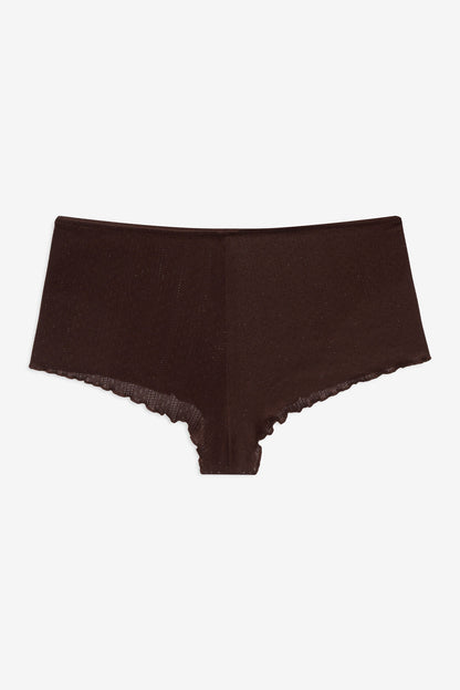 For Love and Lemons - Elliana Sleep Short - Chocolate