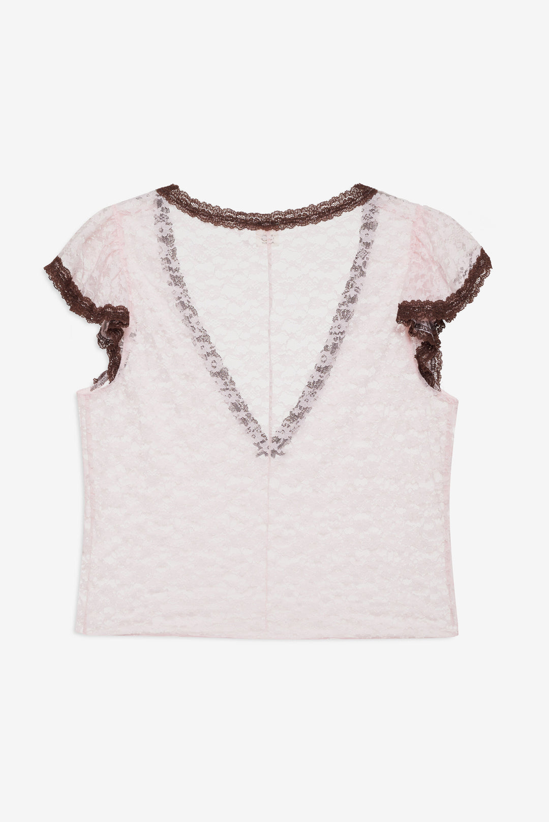 For Love and Lemons - Pamela Sleep Top - LT Pink