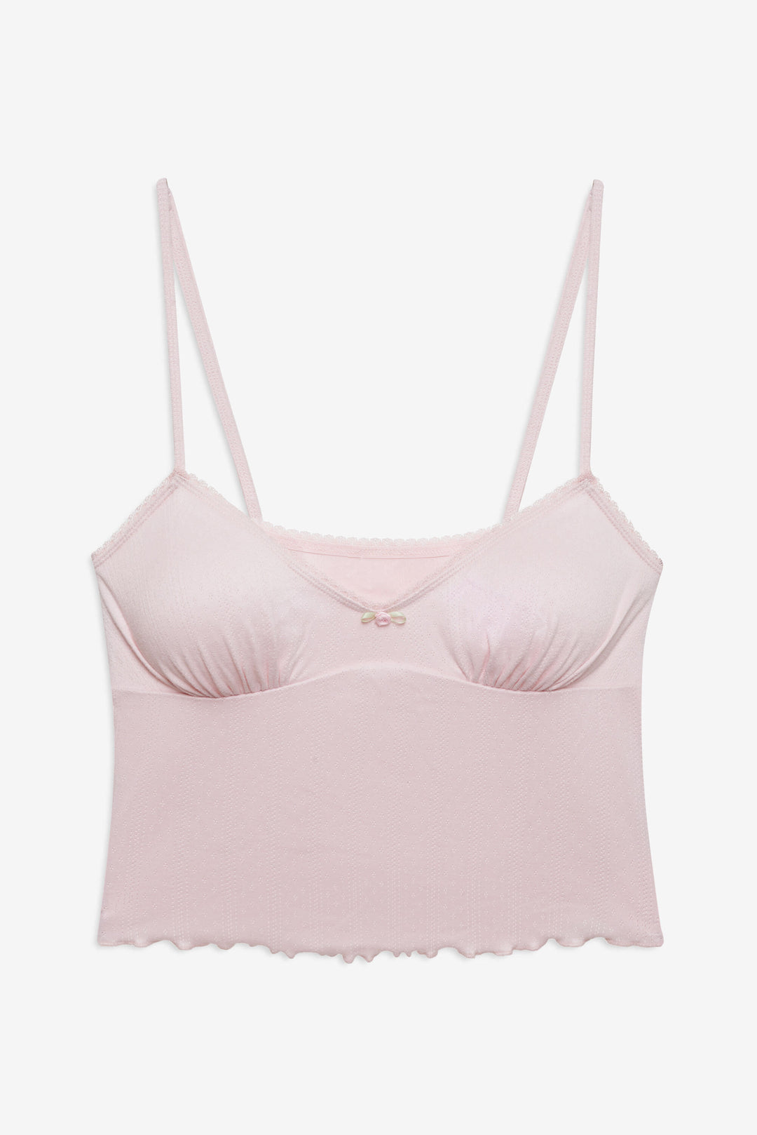 For Love and Lemons - Elliana Sleep Top - Dusty Pink