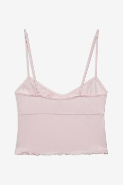For Love and Lemons - Elliana Sleep Top - Dusty Pink