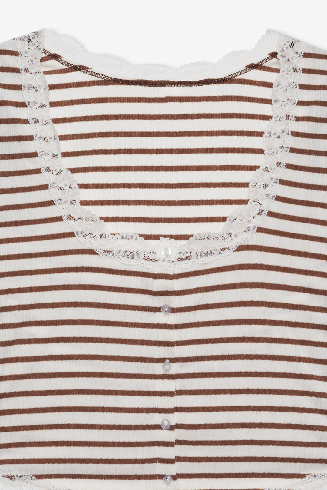 For Love and Lemons - Bella Sleep Top - Brown