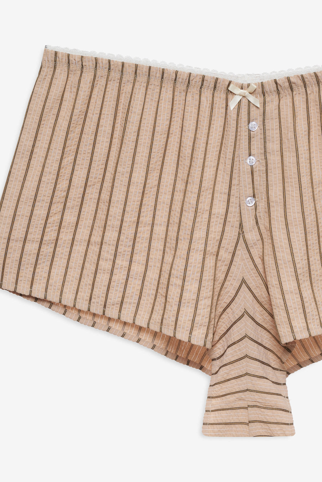 For Love and Lemons - Mindy Boxer Short - Brown