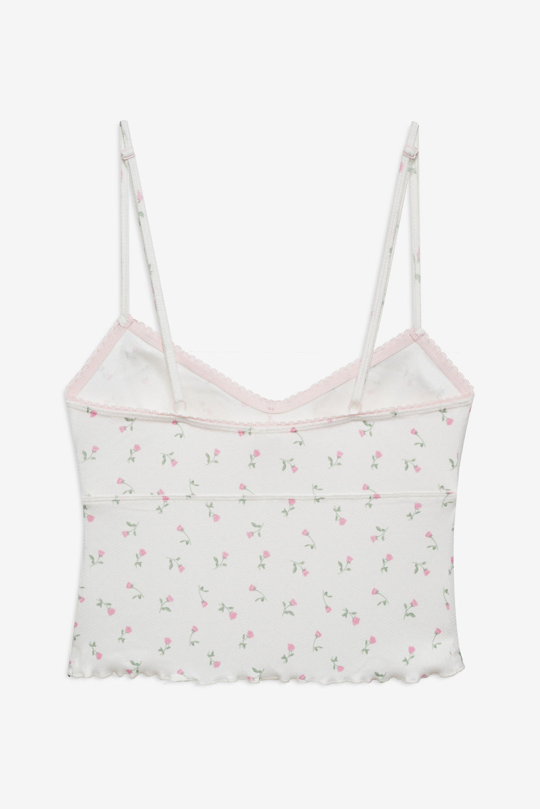 For Love and Lemons - Elliana Sleep Top - White
