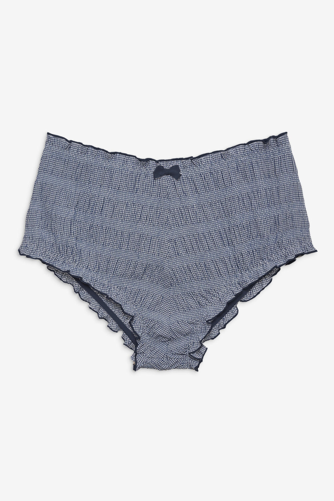 For Love and Lemons - Denim Hearts Bloomer Short - Blue