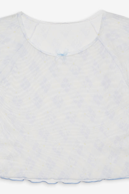 For Love and Lemons - Dee Dee Daisy Tee - Blue
