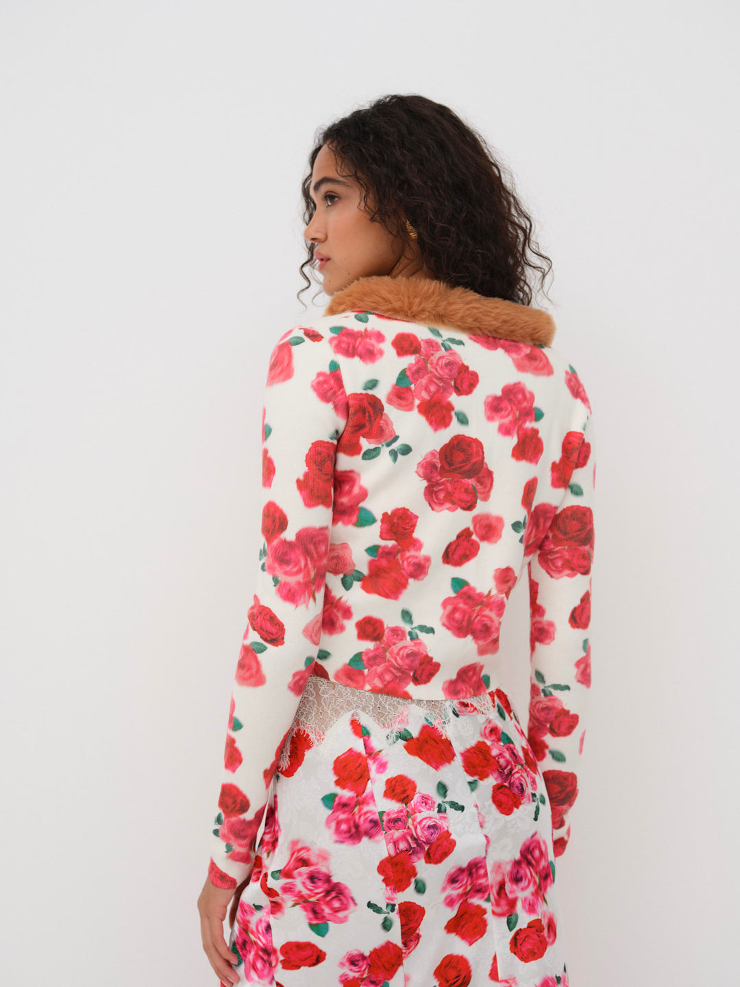For Love and Lemons - Carol Cardigan - Red