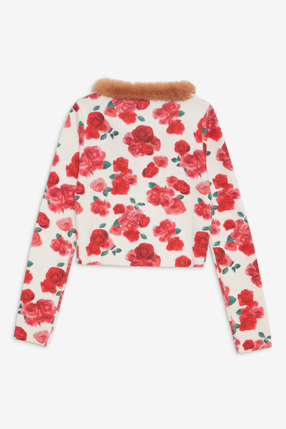 For Love and Lemons - Carol Cardigan - Red