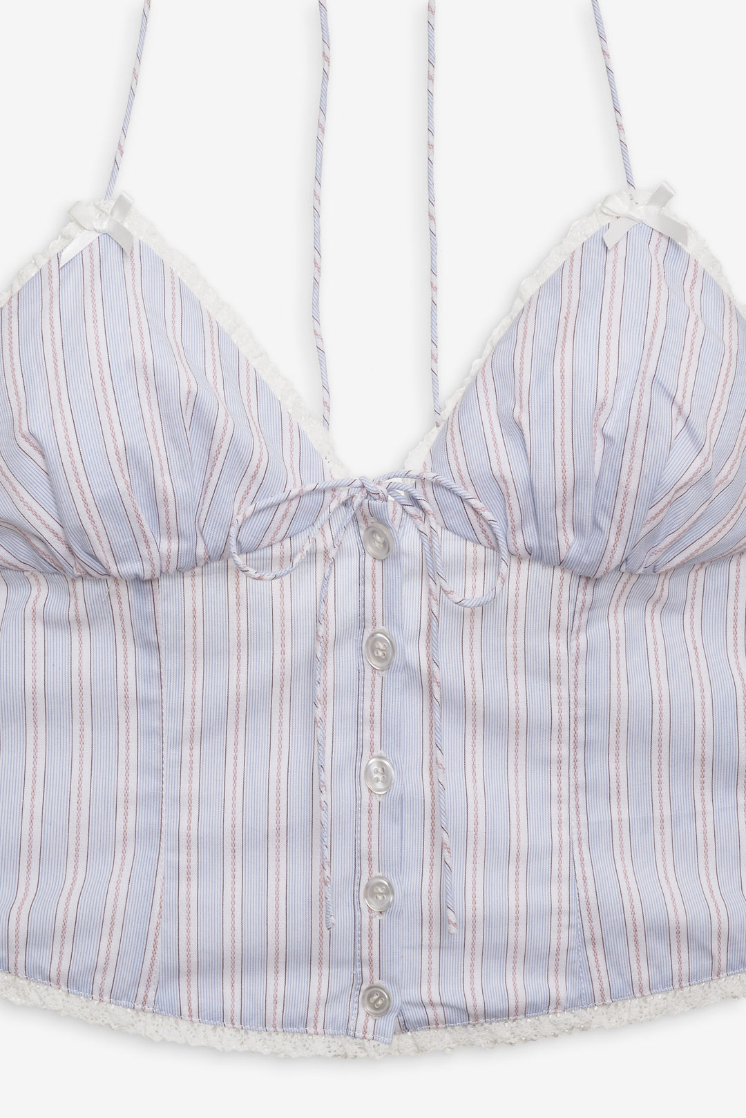 For Love and Lemons - Lakeside Stripe Top - Blue