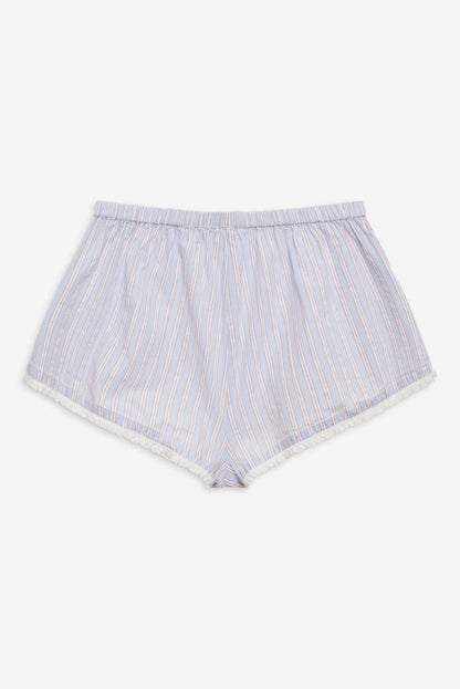 For Love and Lemons - Lakeside Stripe Short - Blue