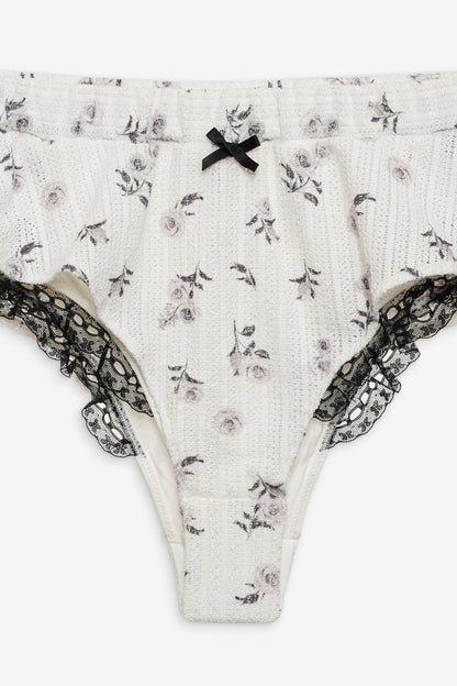 For Love and Lemons - Fawn Sleep Short - White