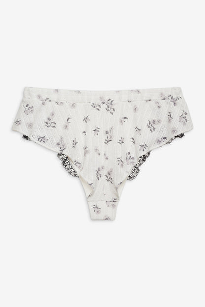 For Love and Lemons - Fawn Sleep Short - White