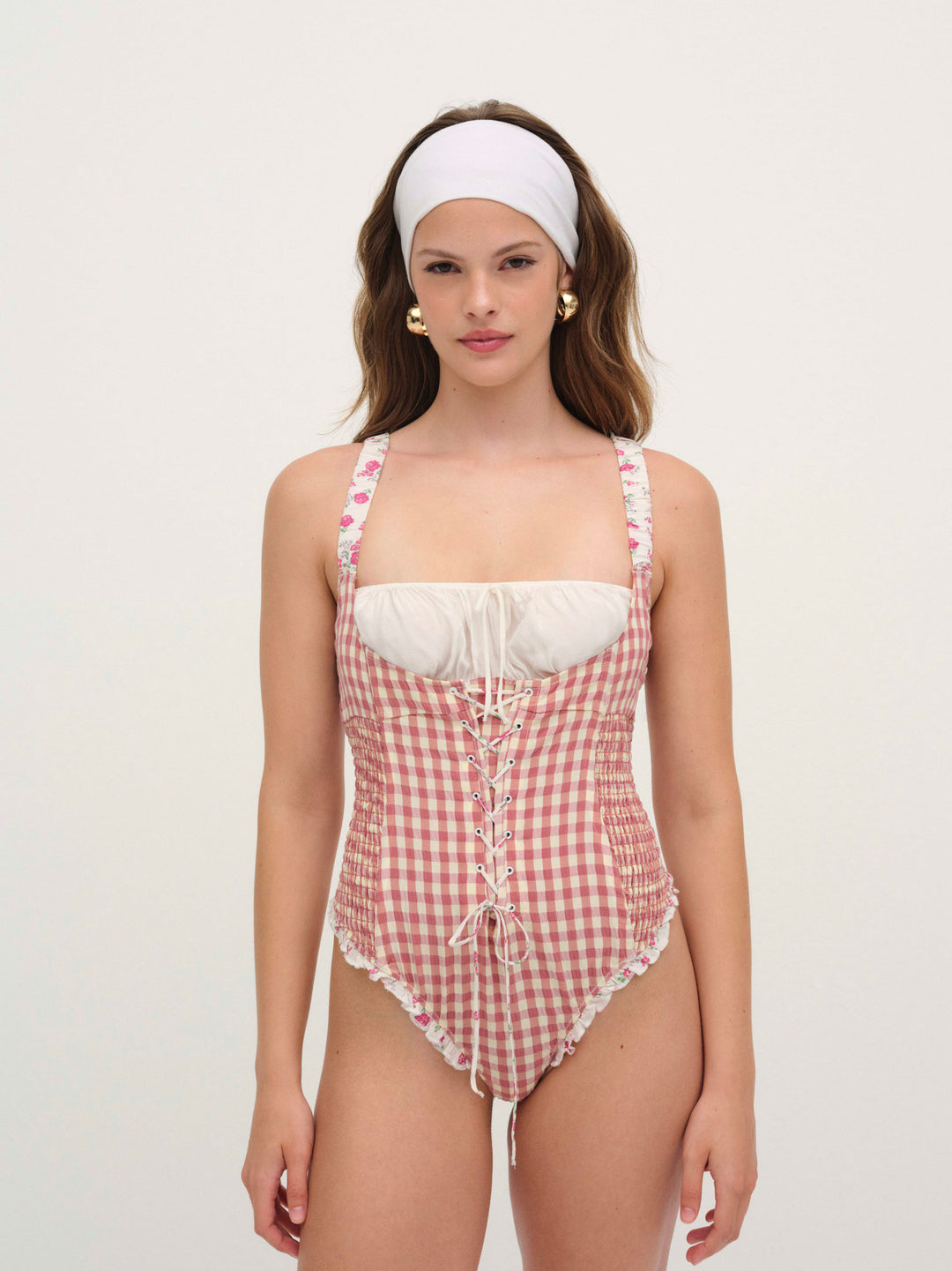 For Love and Lemons - Georgia Bodysuit - Mauve