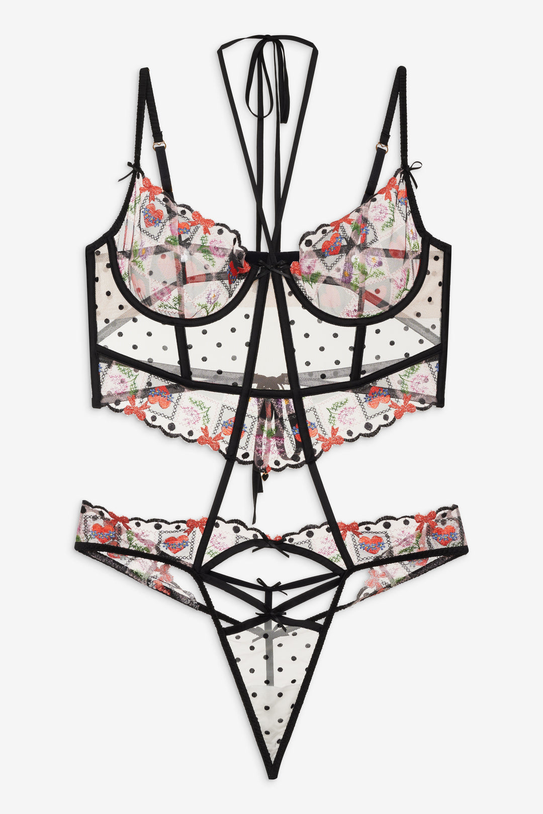 For Love and Lemons - Paris Teddy - Red