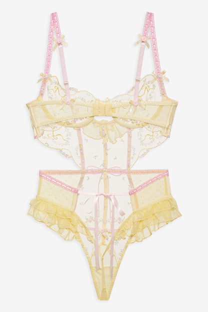 For Love and Lemons - Sunny Bouquet Teddy - Multi Yellow