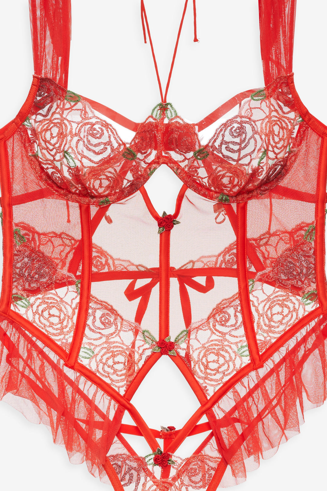 For Love and Lemons - Gene Bodysuit - Red