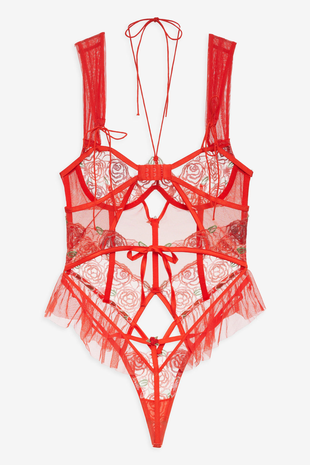 For Love and Lemons - Gene Bodysuit - Red