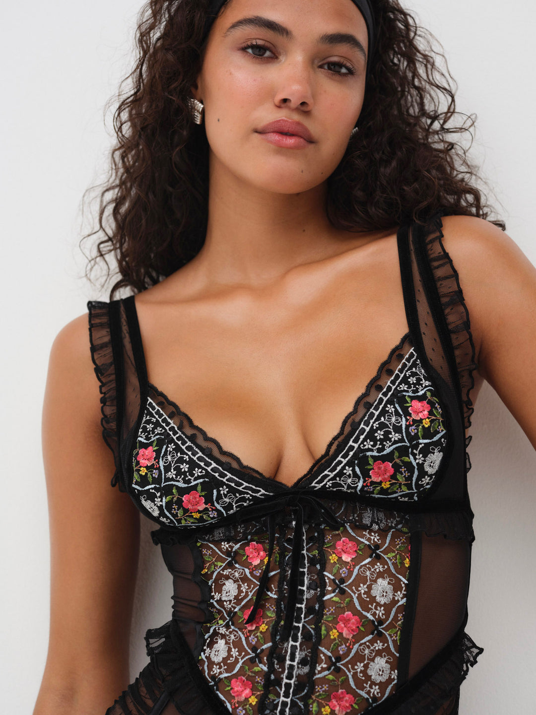 For Love and Lemons - Loretta Teddy - Black