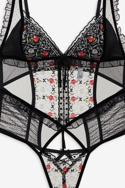 For Love and Lemons - Loretta Teddy - Black