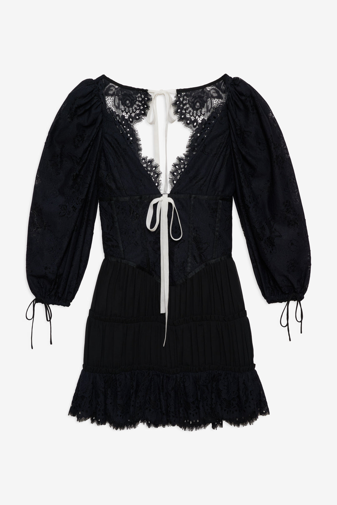For Love and Lemons - Ellis Mini Dress - Black