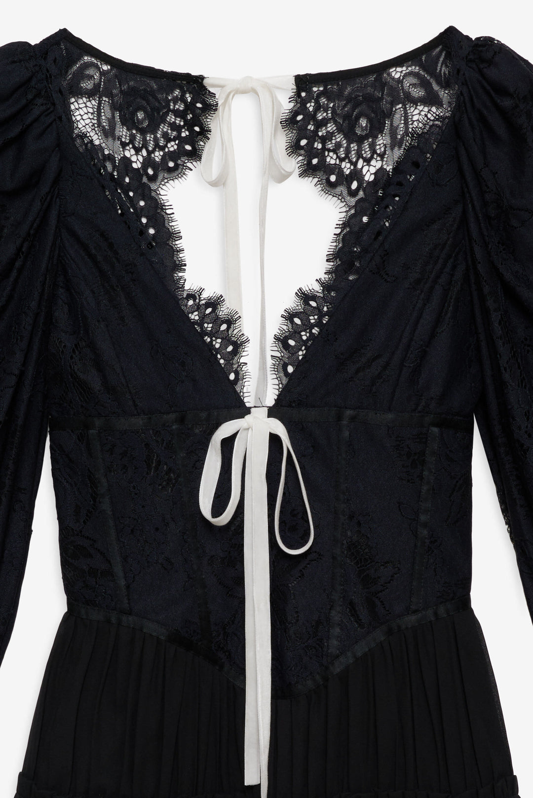 For Love and Lemons - Ellis Mini Dress - Black