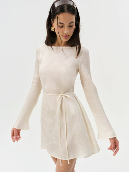 For Love and Lemons - Madalie Mini Dress - Cream