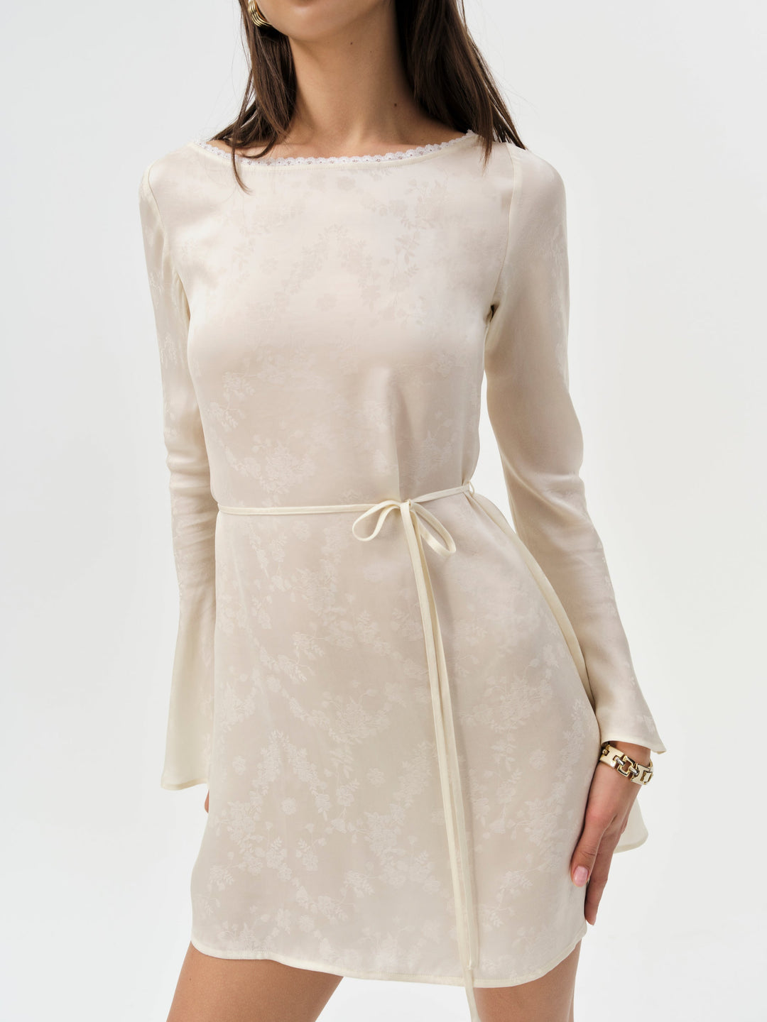 For Love and Lemons - Madalie Mini Dress - Cream