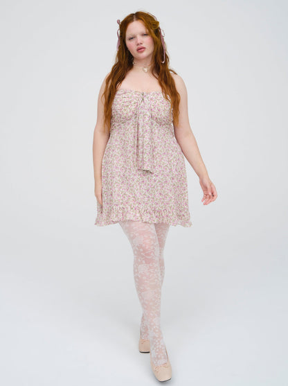 For Love and Lemons - Teagan Mini Dress - White