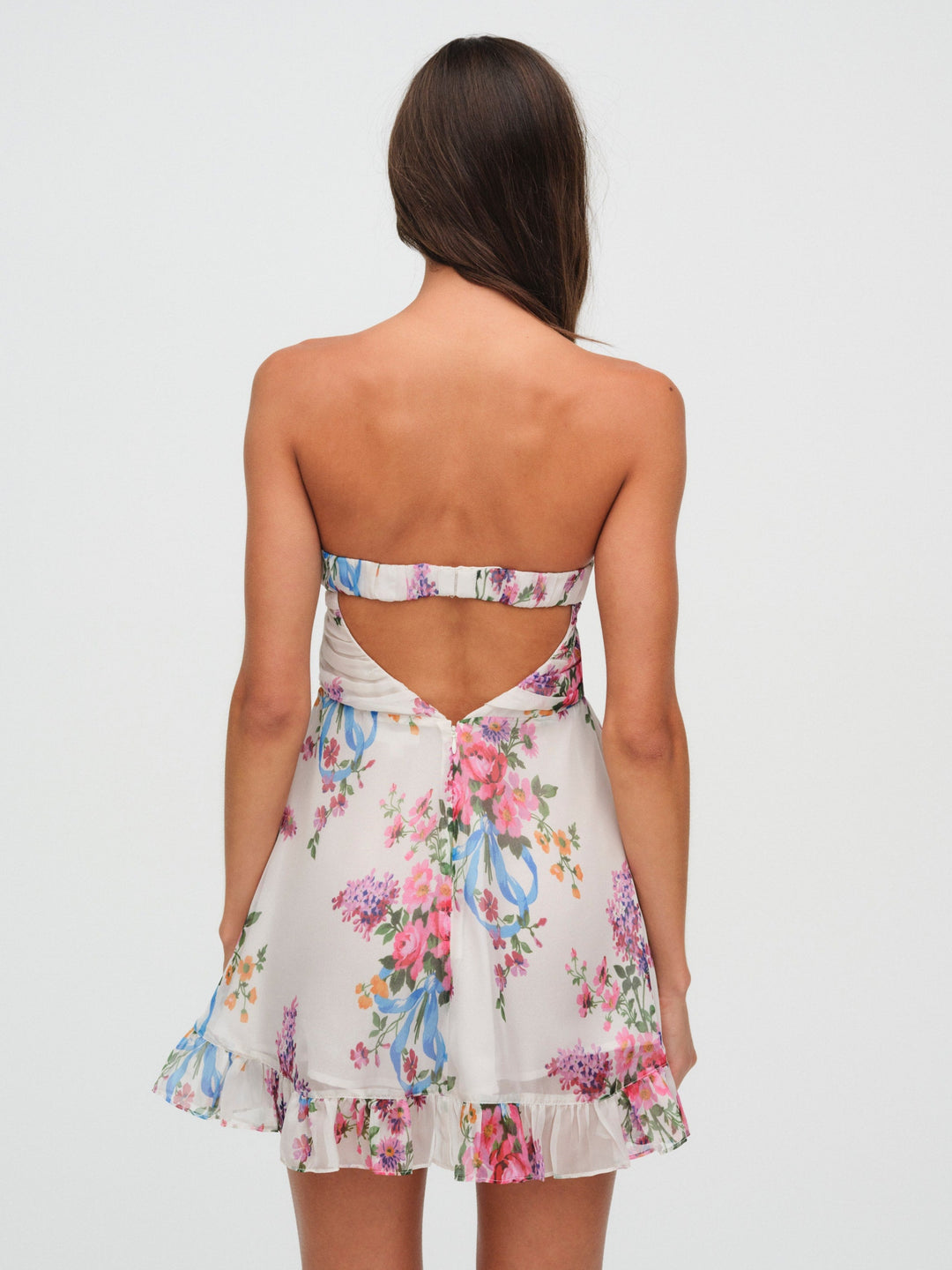 For Love and Lemons - Teagan Mini Dress - White