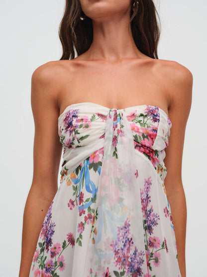 For Love and Lemons - Teagan Mini Dress - White