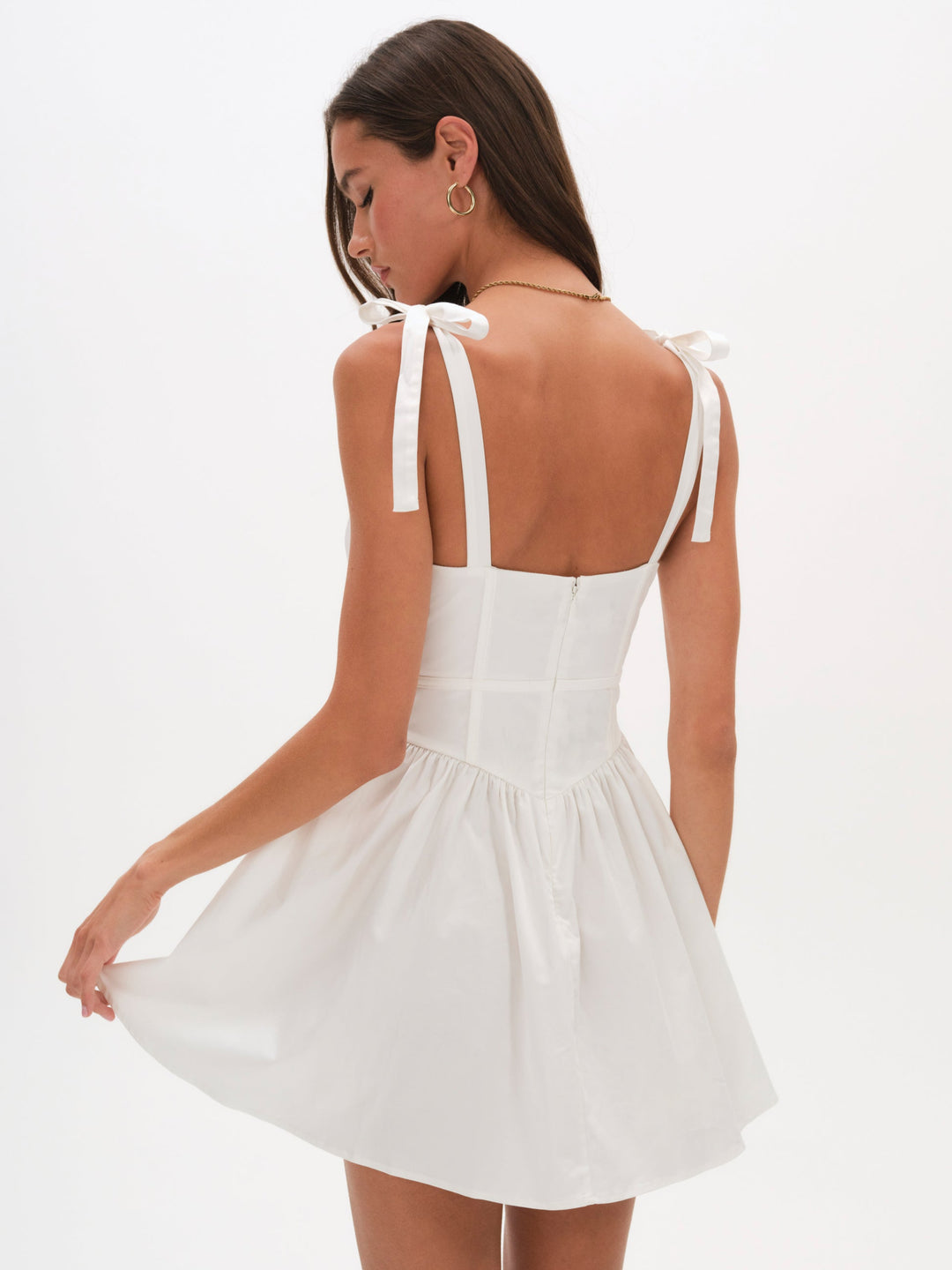 For Love and Lemons - Jessie Mini Dress - White